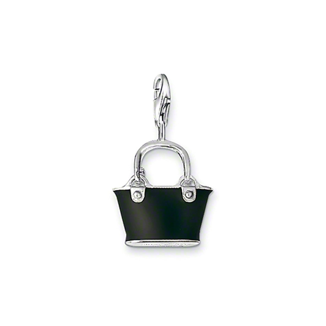 THOMAS SABO Charm Pendant Beach Bag Black