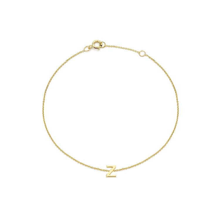 9K Yellow Gold Mini Initial &