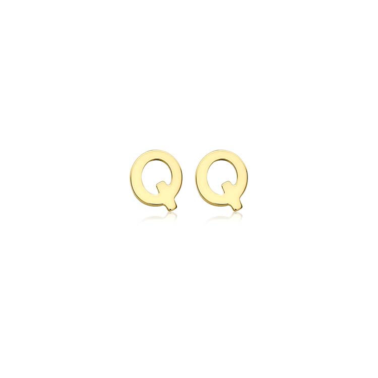 9K Yellow Gold Mini Initial &