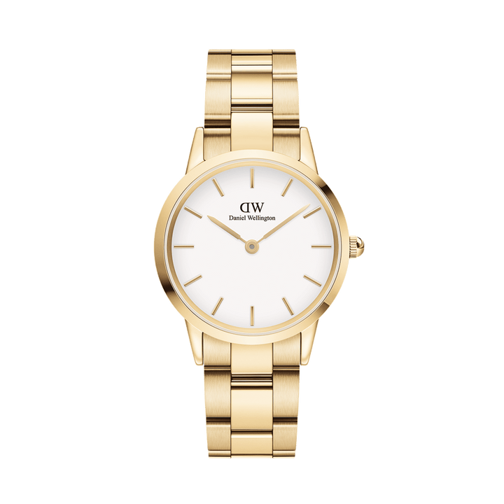 Daniel Wellington Iconic Link 32 Gold & White Watch