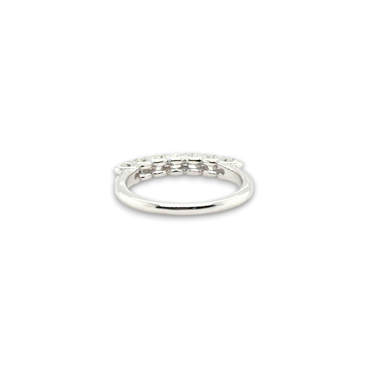 18ct White Gold Half Eternity Diamond Ring