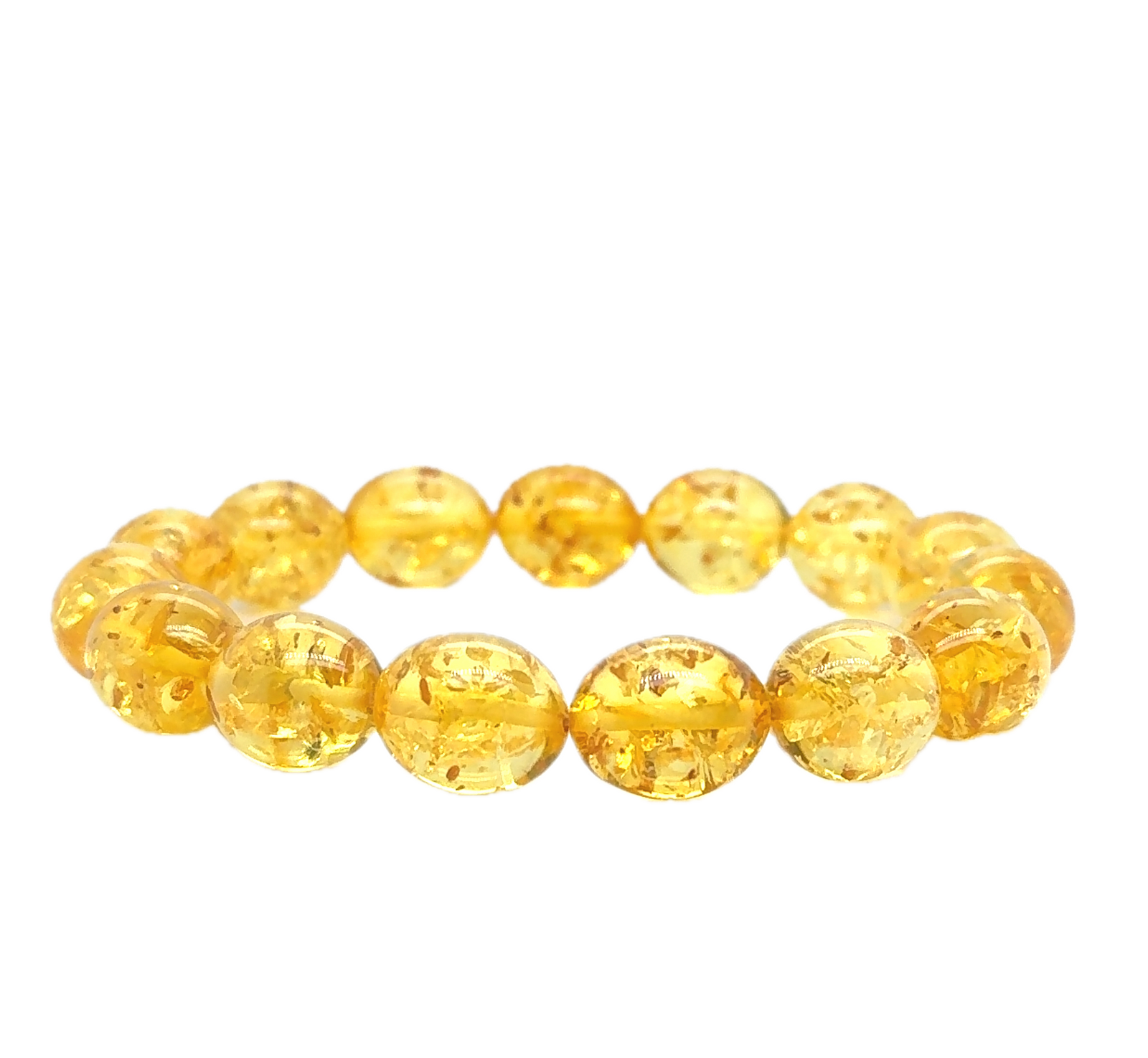 Lemon Baltic Amber Oval-Shaped Bracelet - B & S Lyncris Jewellers
