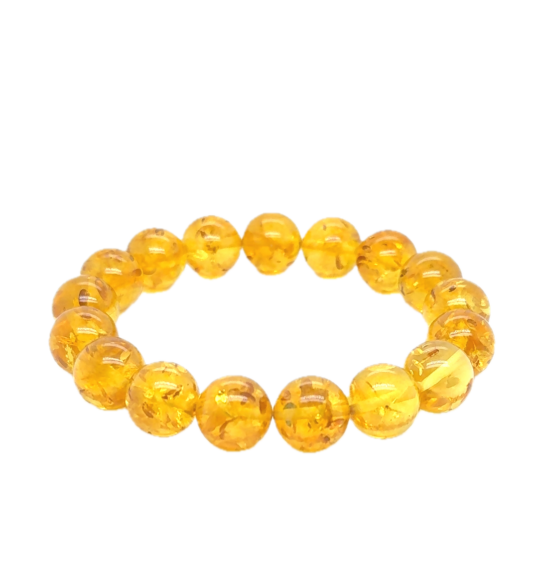 Baltic Amber Ball Bracelet