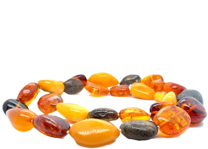 Baltic Amber Multi-Colour Necklace