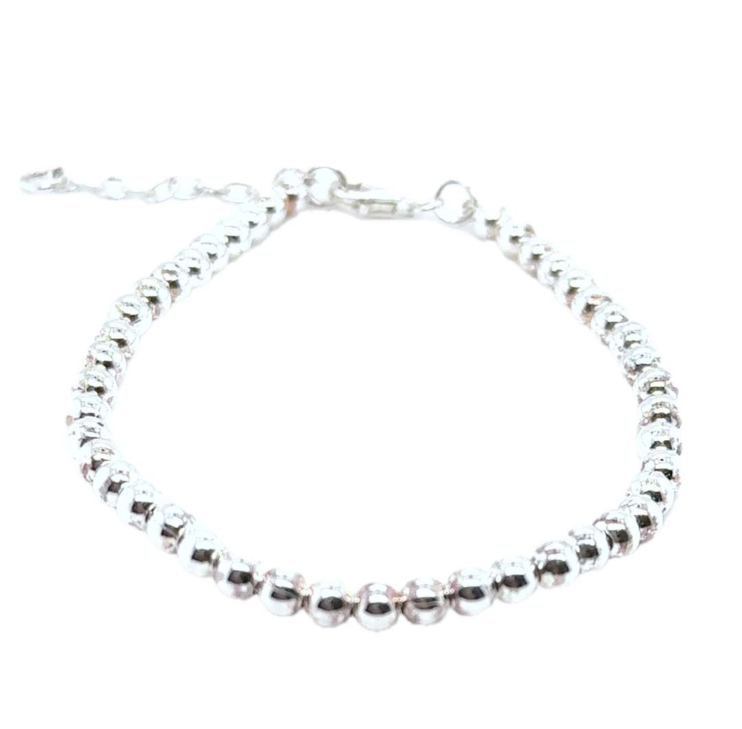 Sterling Silver Ball Bracelet