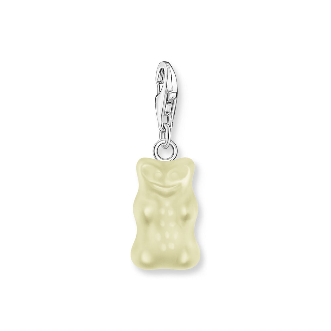 THOMAS SABO Charm pendant goldbears in white - B &amp; S Lyncris Jewellers