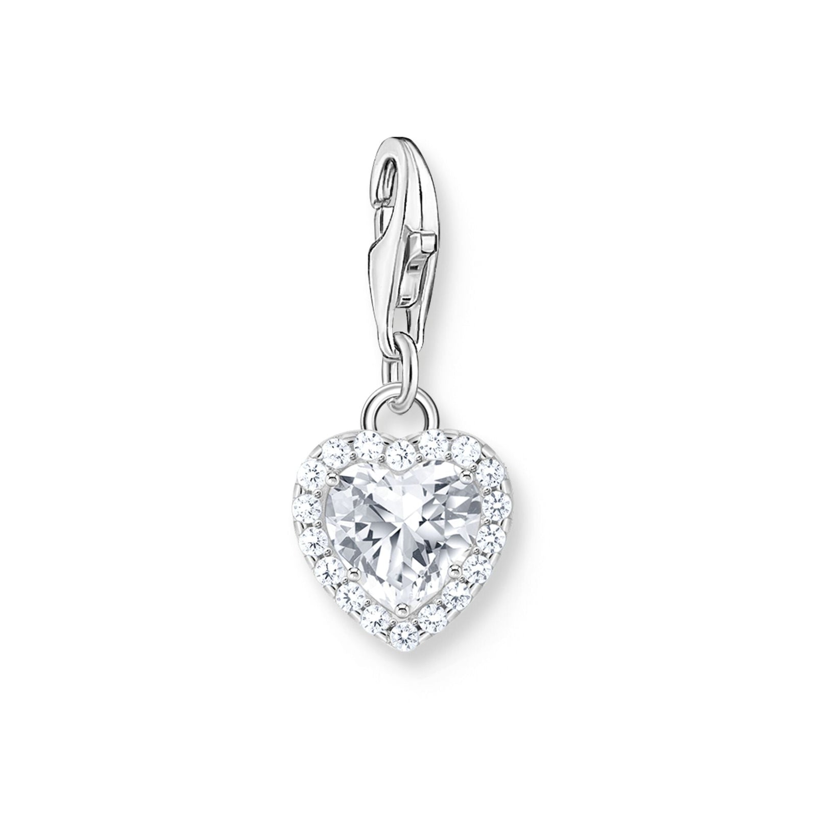 THOMAS SABO White heart charm - B & S Lyncris Jewellers