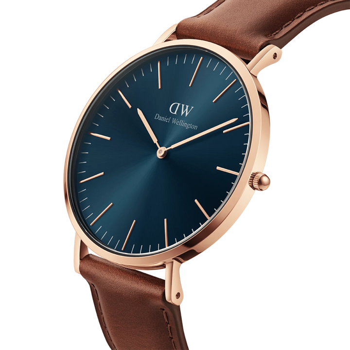 Daniel Wellington Classic 40 St Mawes Rose Gold Arctic Watch