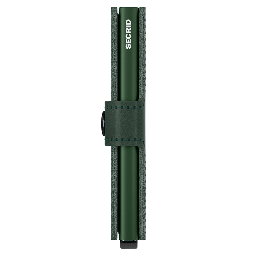 SECRID Miniwallet Original Green Leather RFID SC6707