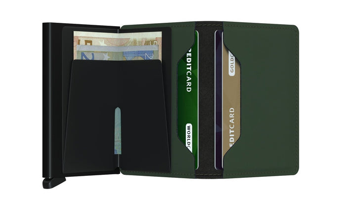 SECRID Slimwallet Matte Green & Black SC6233
