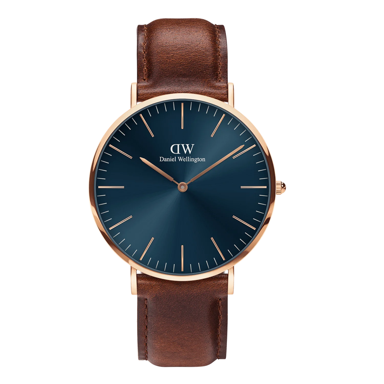 Daniel Wellington Classic 40 St Mawes Rose Gold Arctic Watch - B & S Lyncris Jewellers