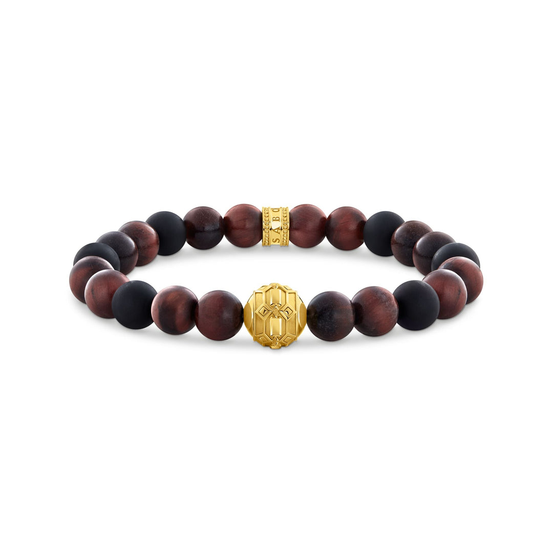 THOMAS SABO Obsidian and Red Tiger&