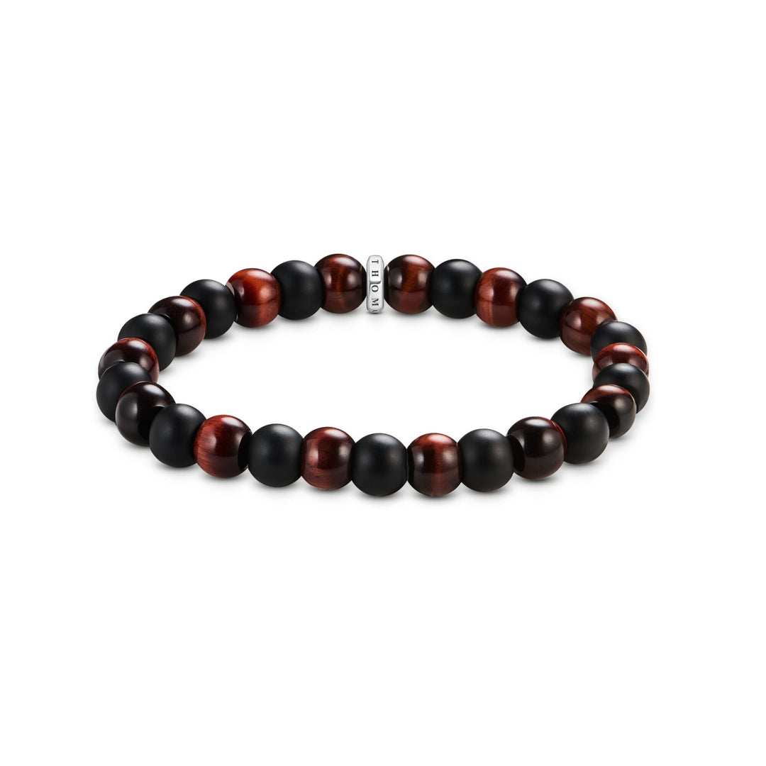THOMAS SABO Obsidian and red tiger&