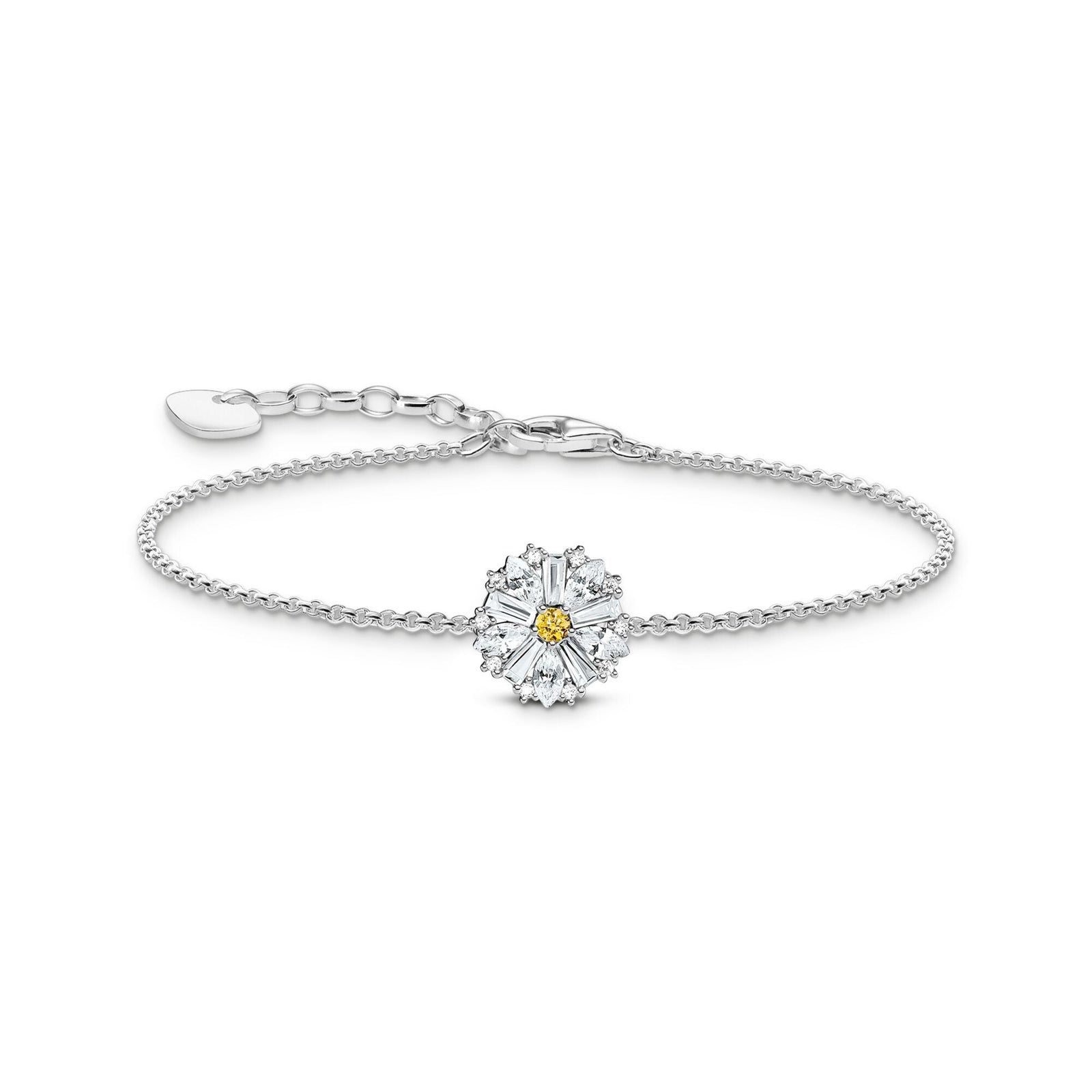 THOMAS SABO Lovely Daisy Bracelet in Silver - B & S Lyncris Jewellers