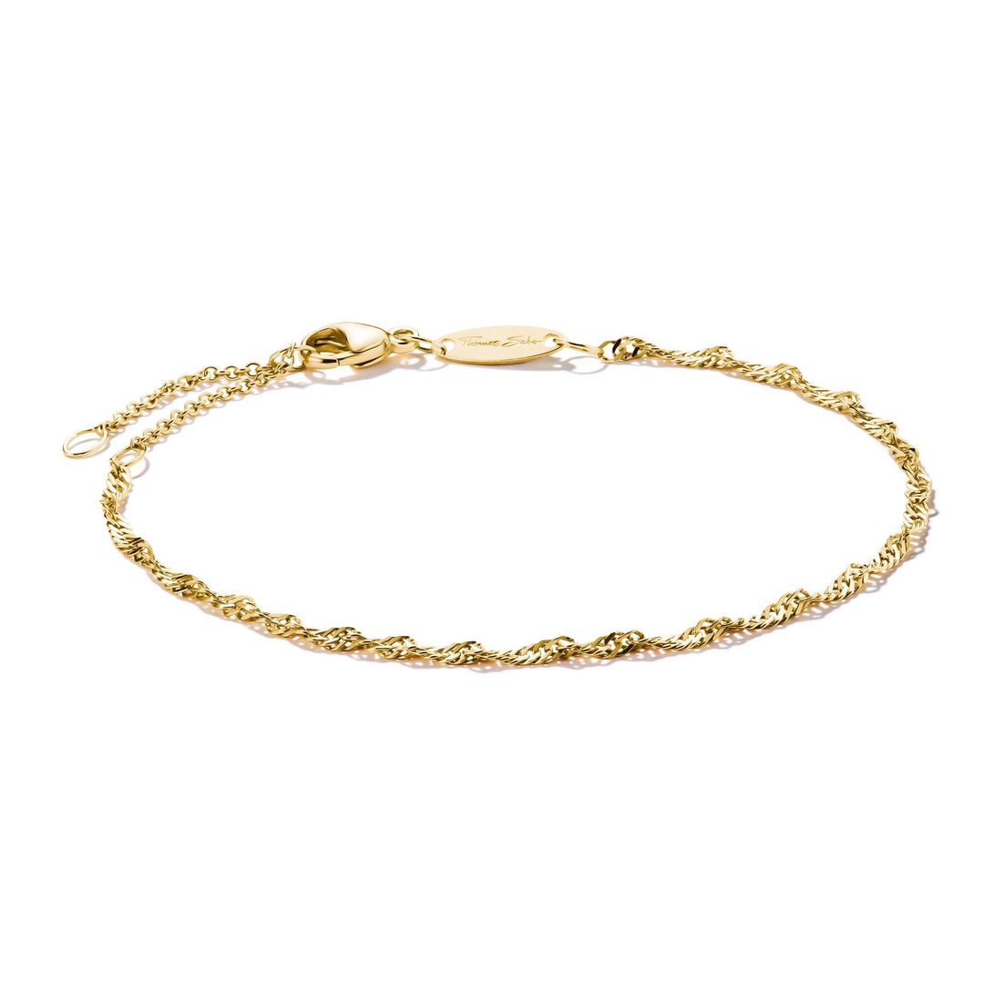 THOMAS SABO Charm bracelet Singapore design Gold