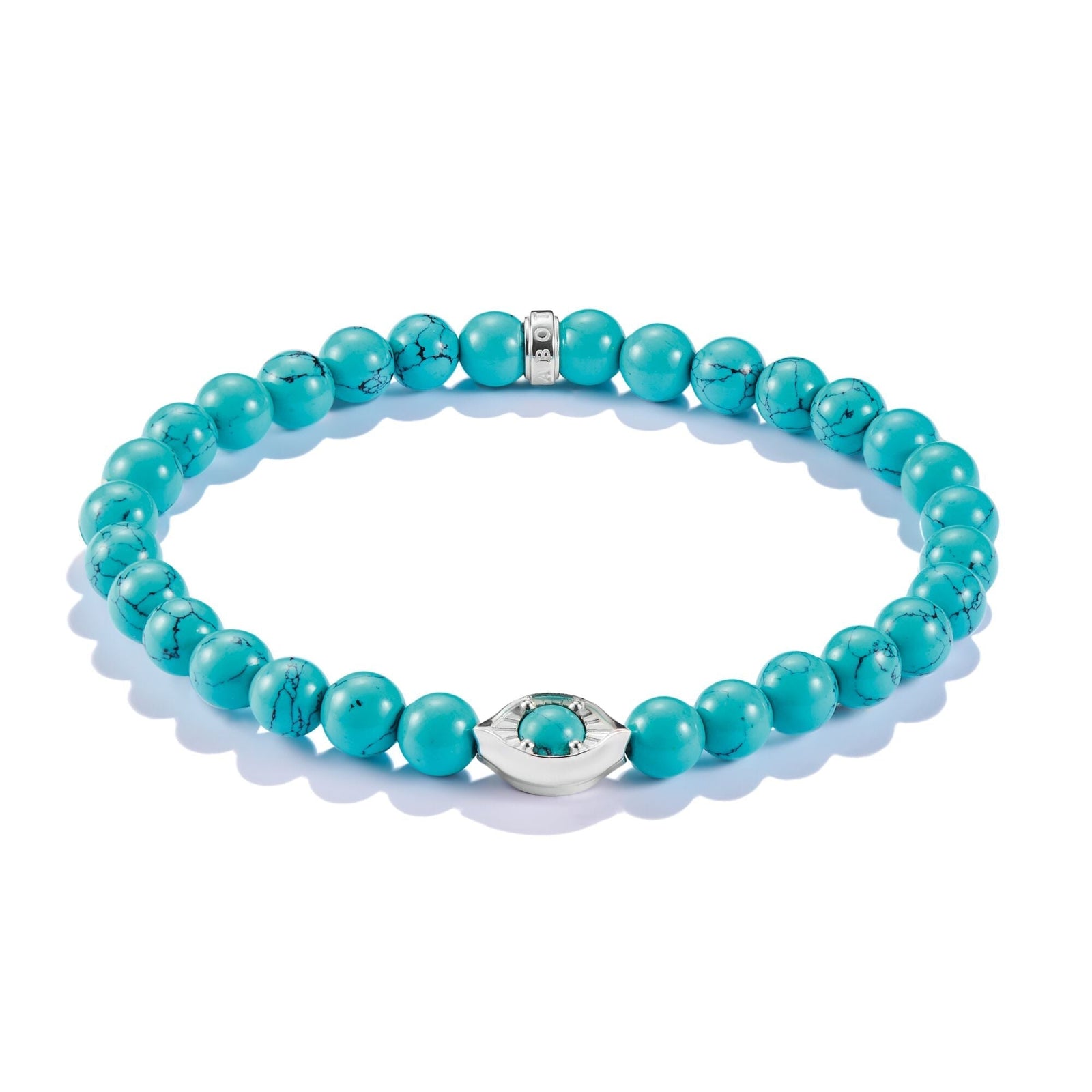 THOMAS SABO Turquoise Eye Bead Bracelet - B & S Lyncris Jewellers