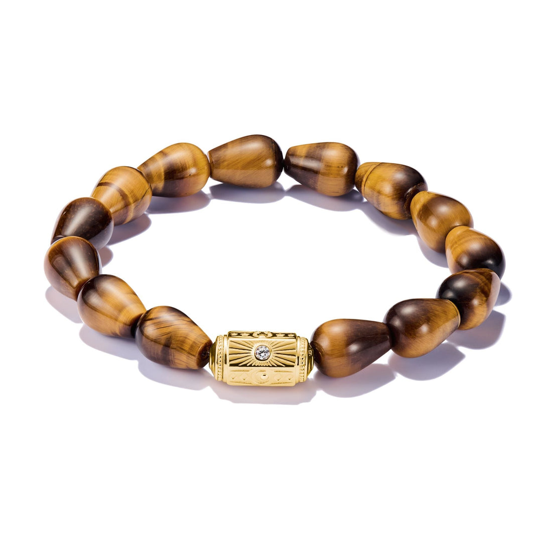 THOMAS SABO Bead Bracelet with Tigerâ€™s Eye
