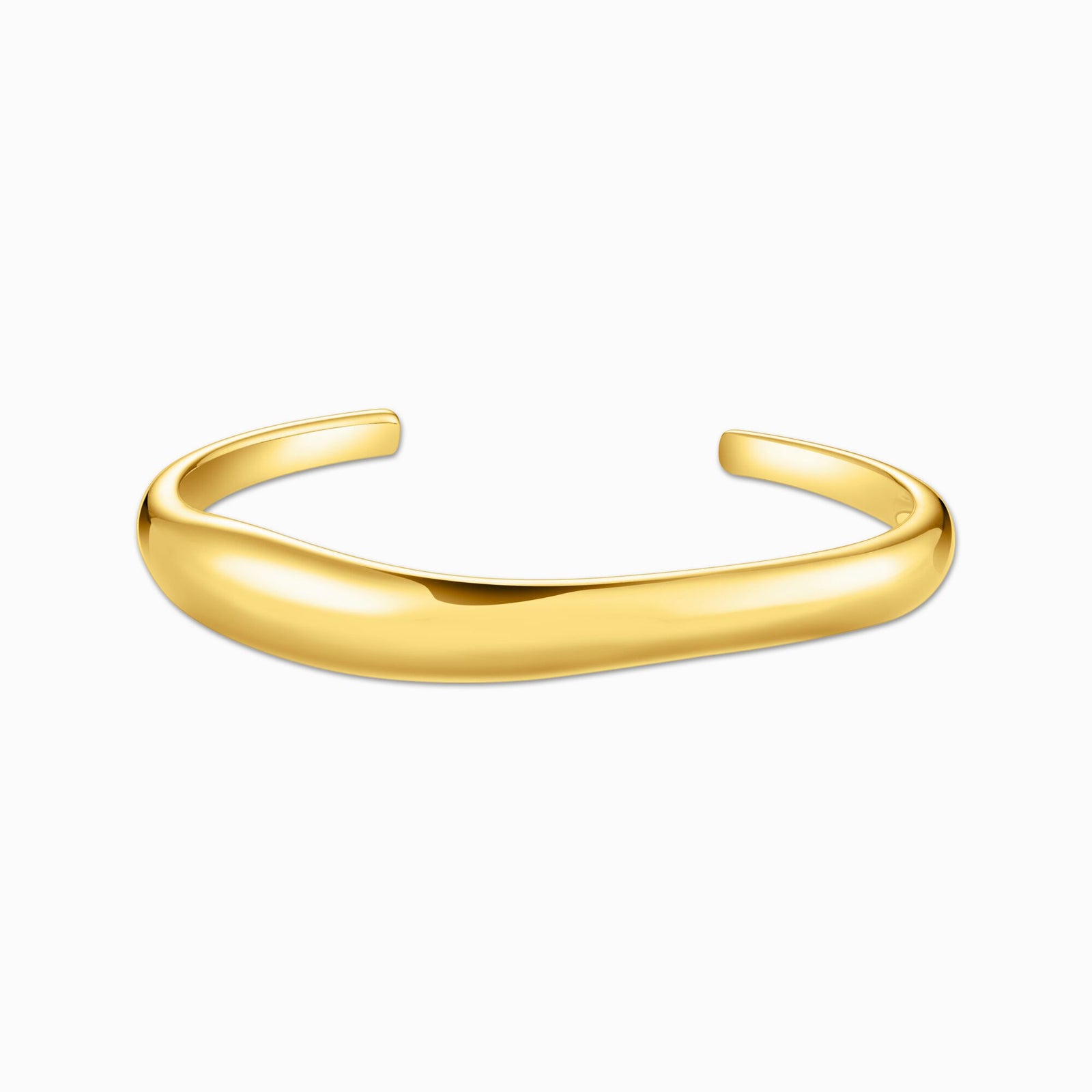 THOMAS SABO Bangle in organic shape gold - B & S Lyncris Jewellers