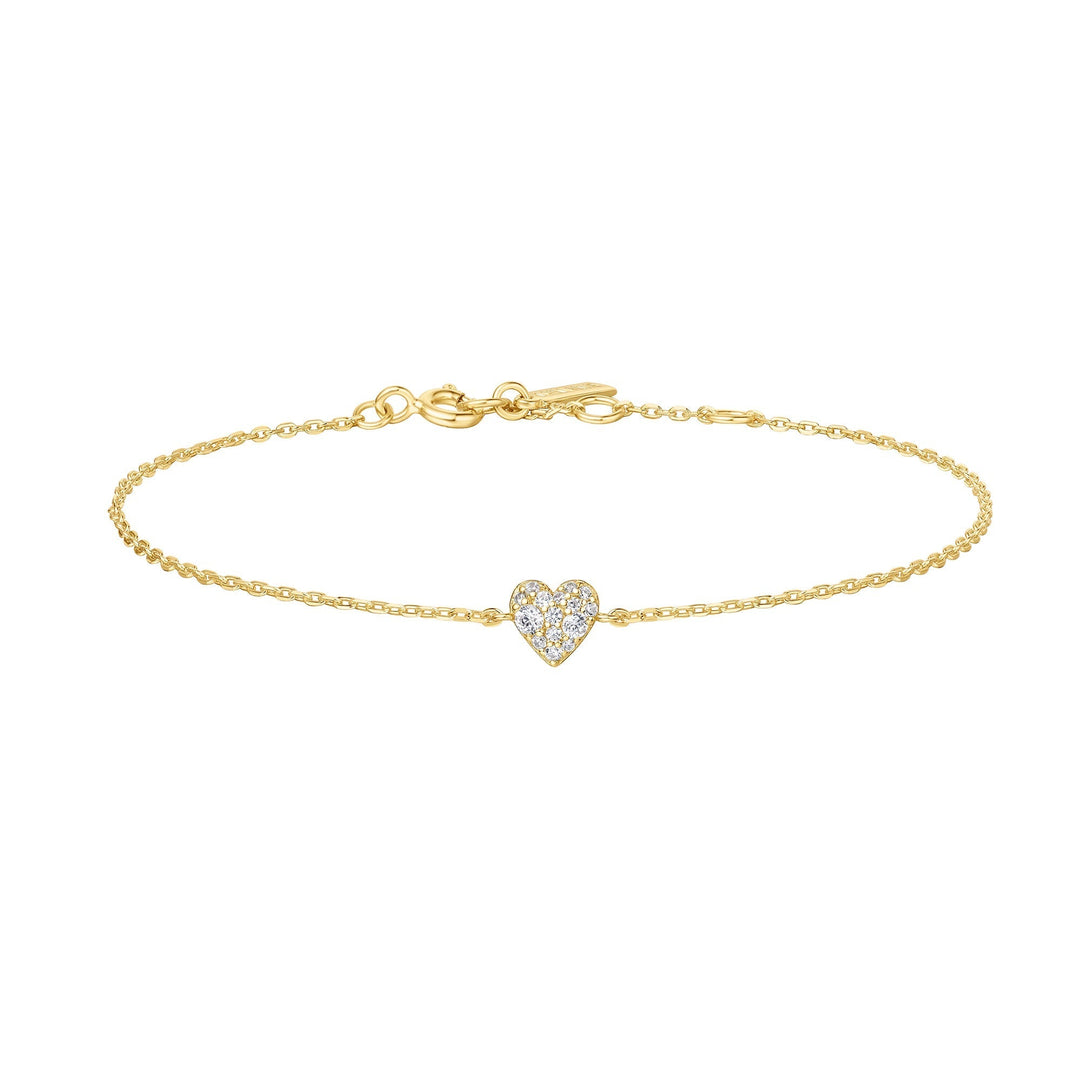 Ania Haie Gold Sweetheart Pave Bracelet - B &amp; S Lyncris Jewellers