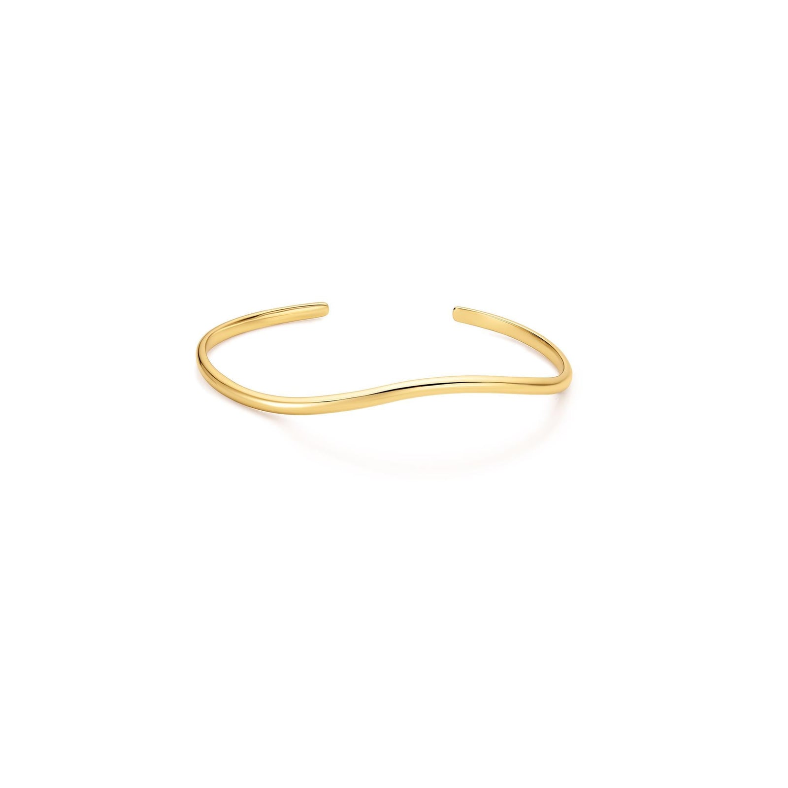 Ania Haie Gold Wave Cuff Bracelet - B & S Lyncris Jewellers