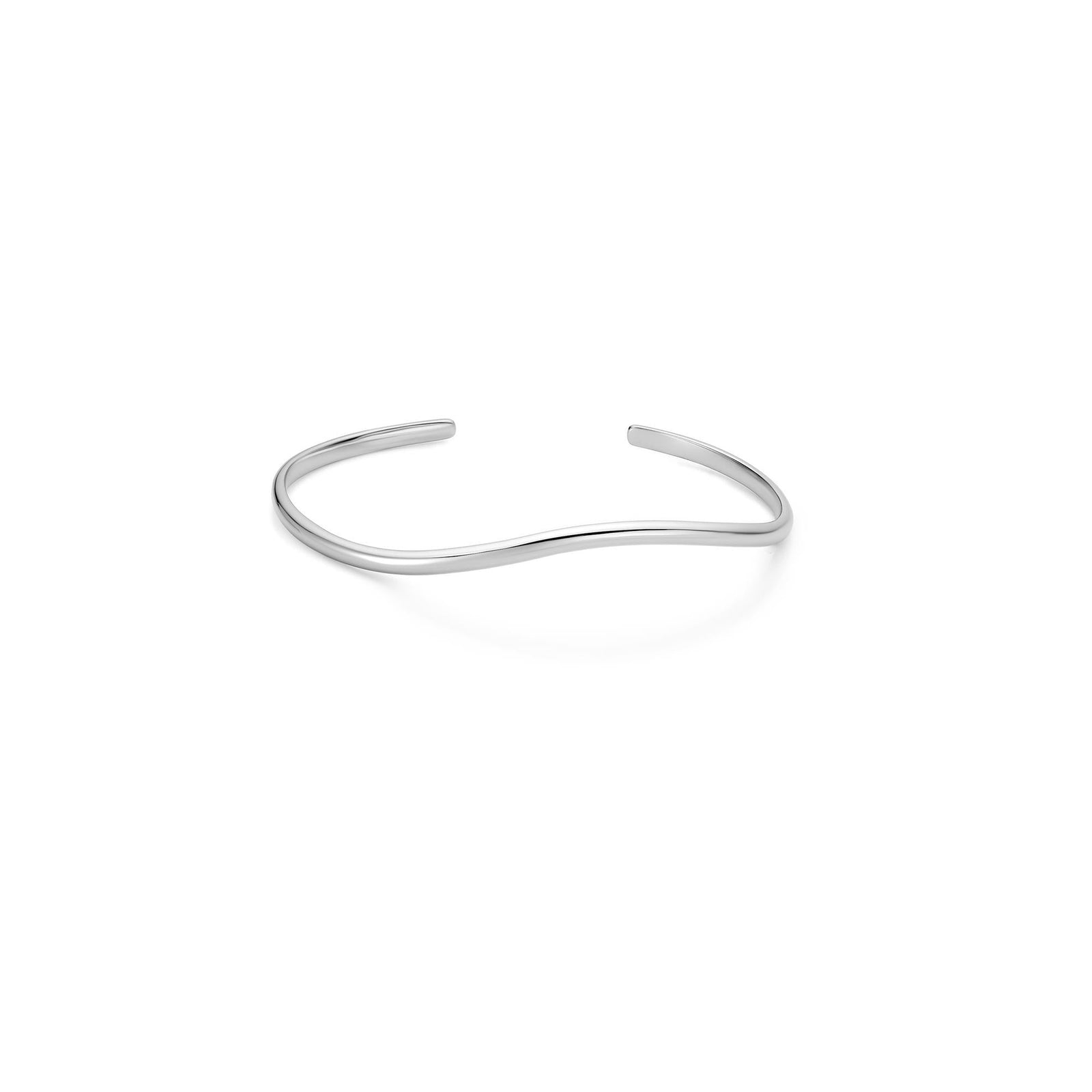 Ania Haie Silver Wave Cuff Bracelet - B & S Lyncris Jewellers