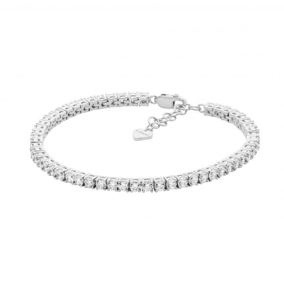 Ellani Sterling Silver Tennis Bracelet