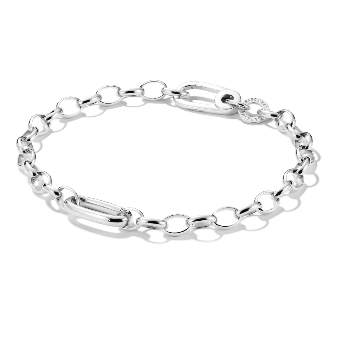 THOMAS SABO Charm bracelet with Connect link Silver
