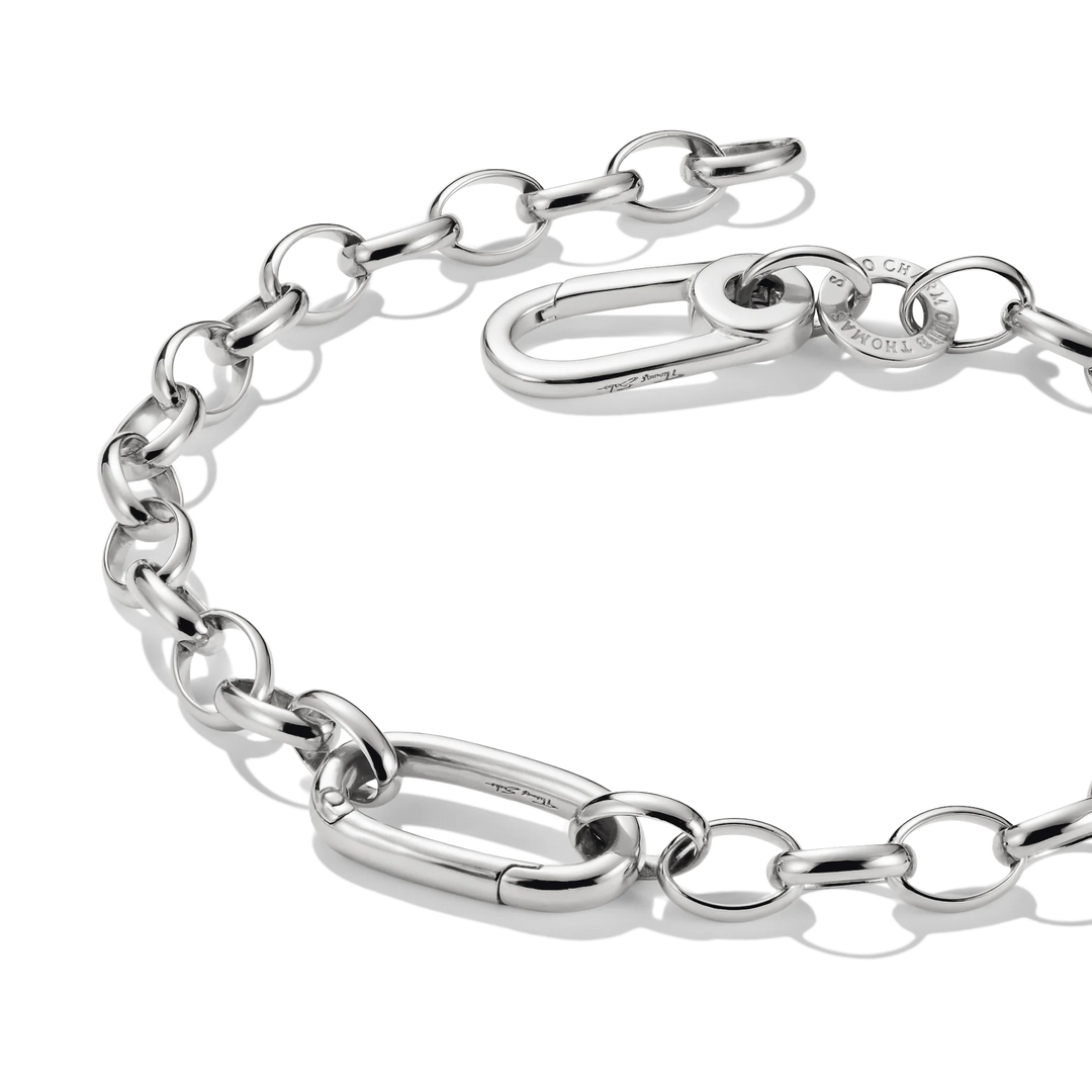 THOMAS SABO Charm bracelet with Connect link Silver