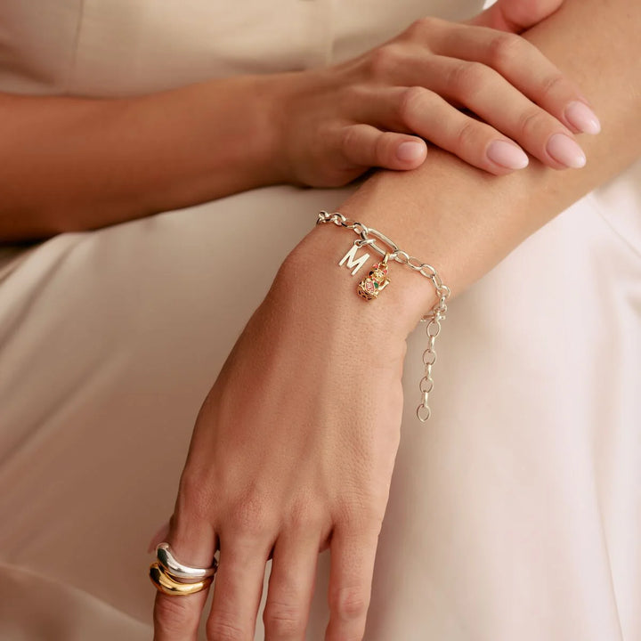 THOMAS SABO Charm bracelet with Connect link Silver