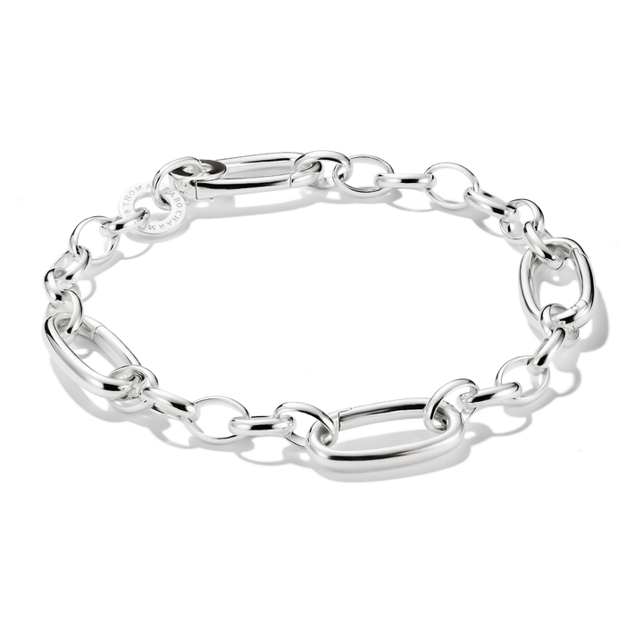 THOMAS SABO Charm bracelet with three Connect links Silver