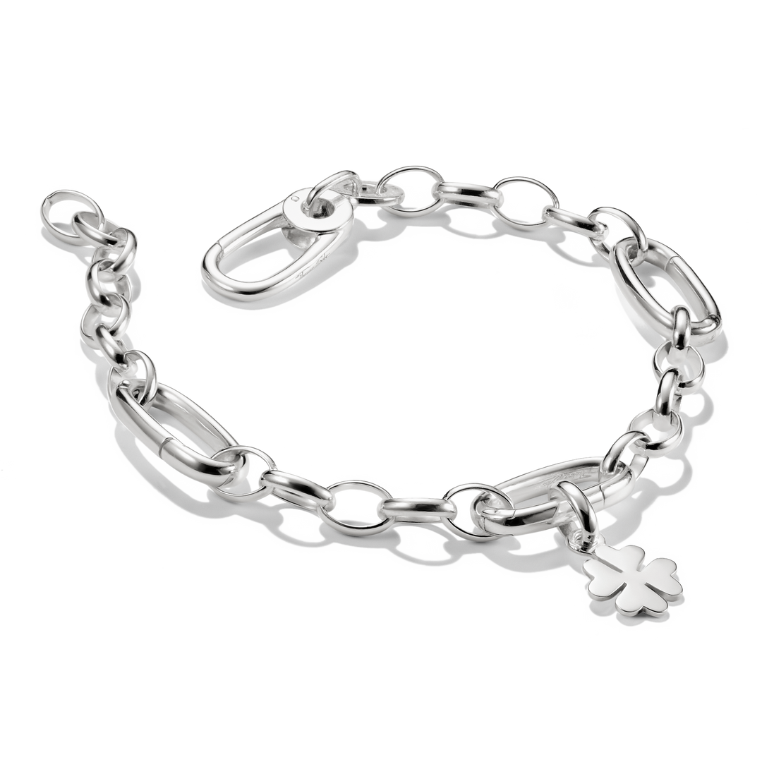 THOMAS SABO Charm bracelet with three Connect links Silver