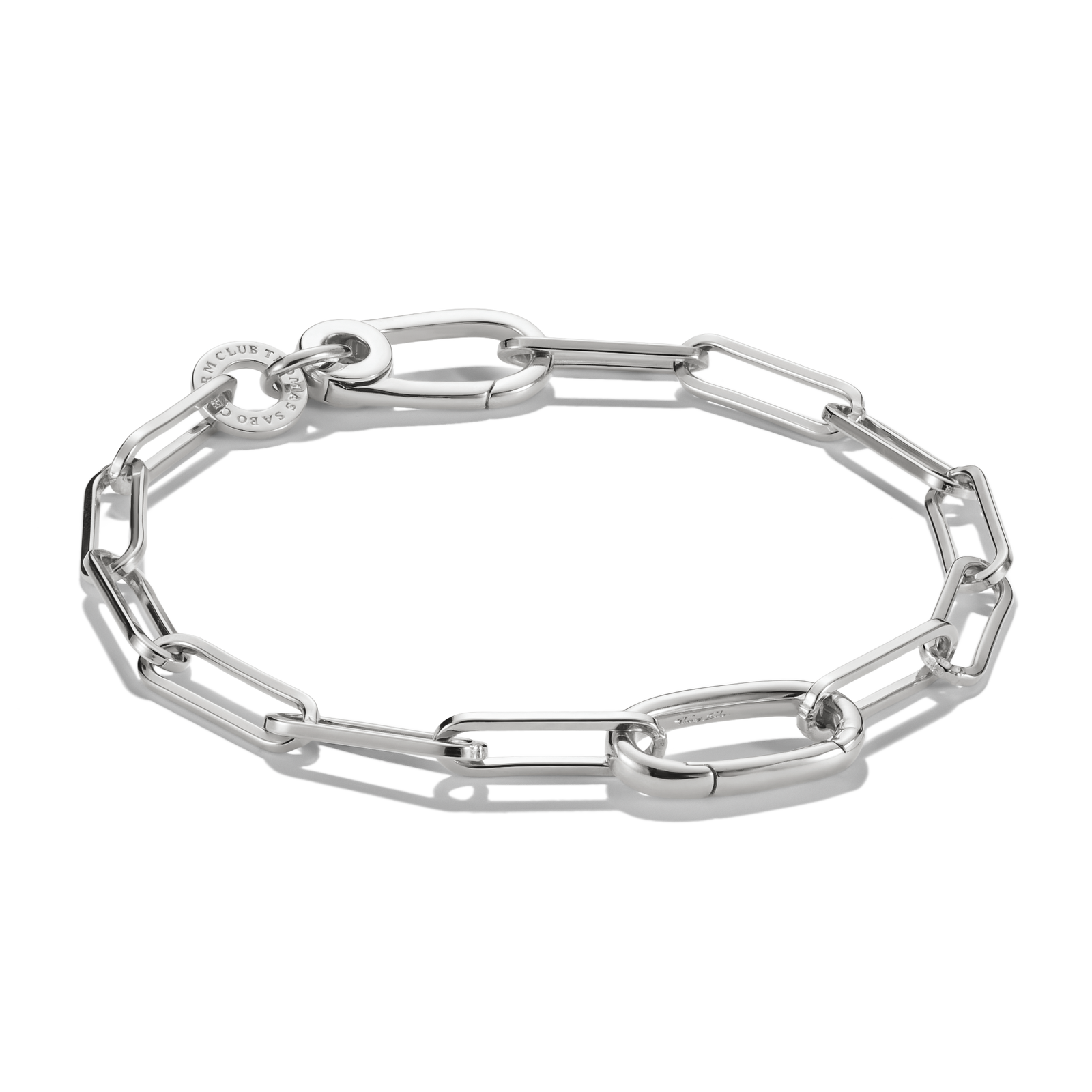 THOMAS SABO Connect Charm bracelet paperclip Silver - B & S Lyncris Jewellers