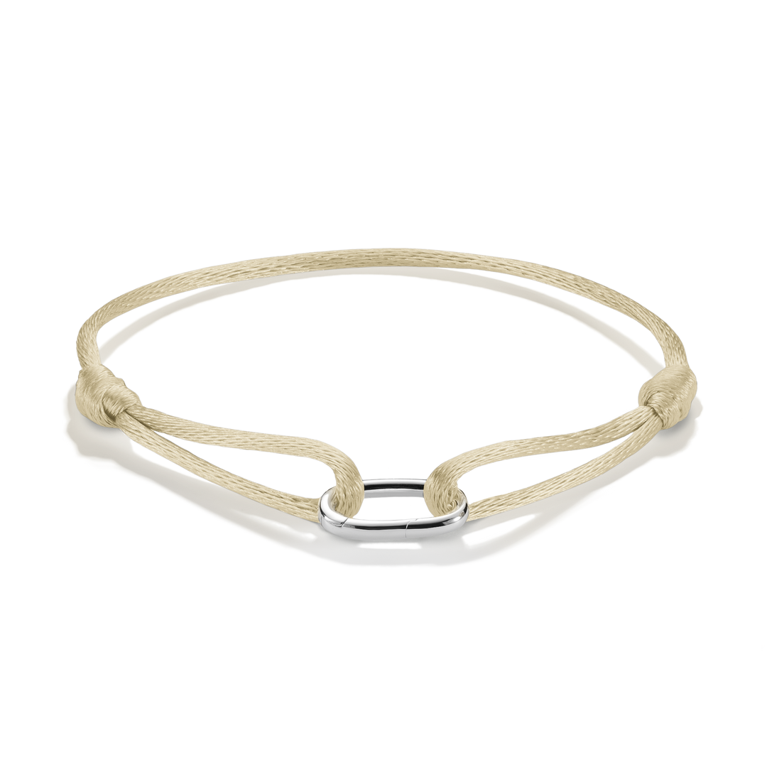 THOMAS SABO Connect Textile Bracelet Beige
