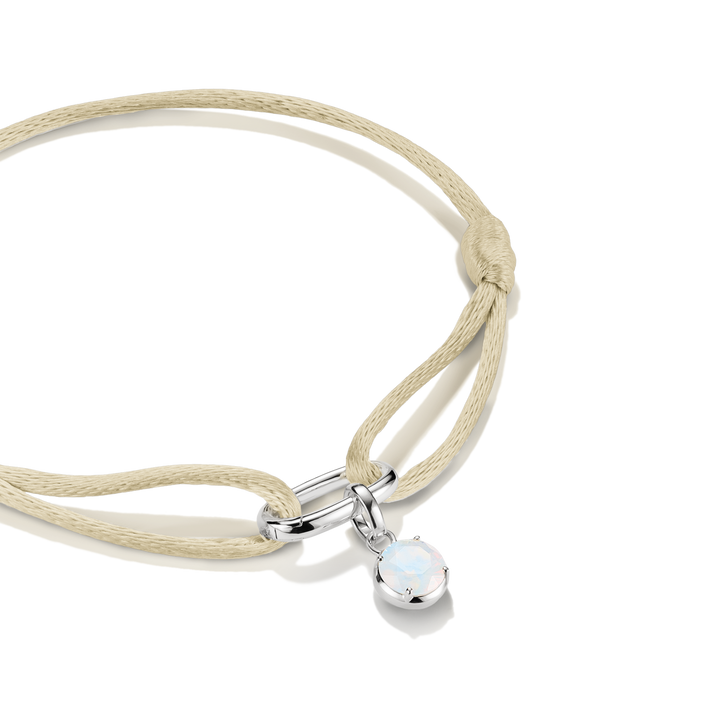 THOMAS SABO Connect Textile Bracelet Beige