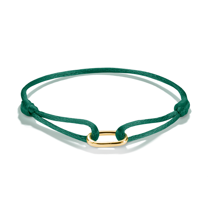 THOMAS SABO Connect Textile Bracelet Green