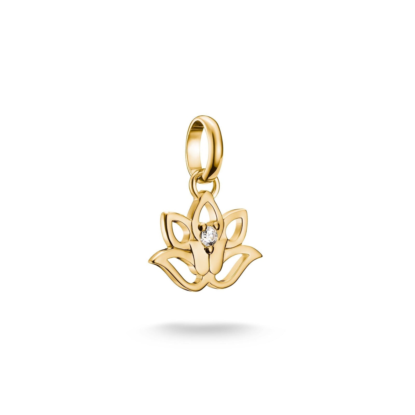 THOMAS SABO Connect Charm lotus flower with stones - B & S Lyncris Jewellers
