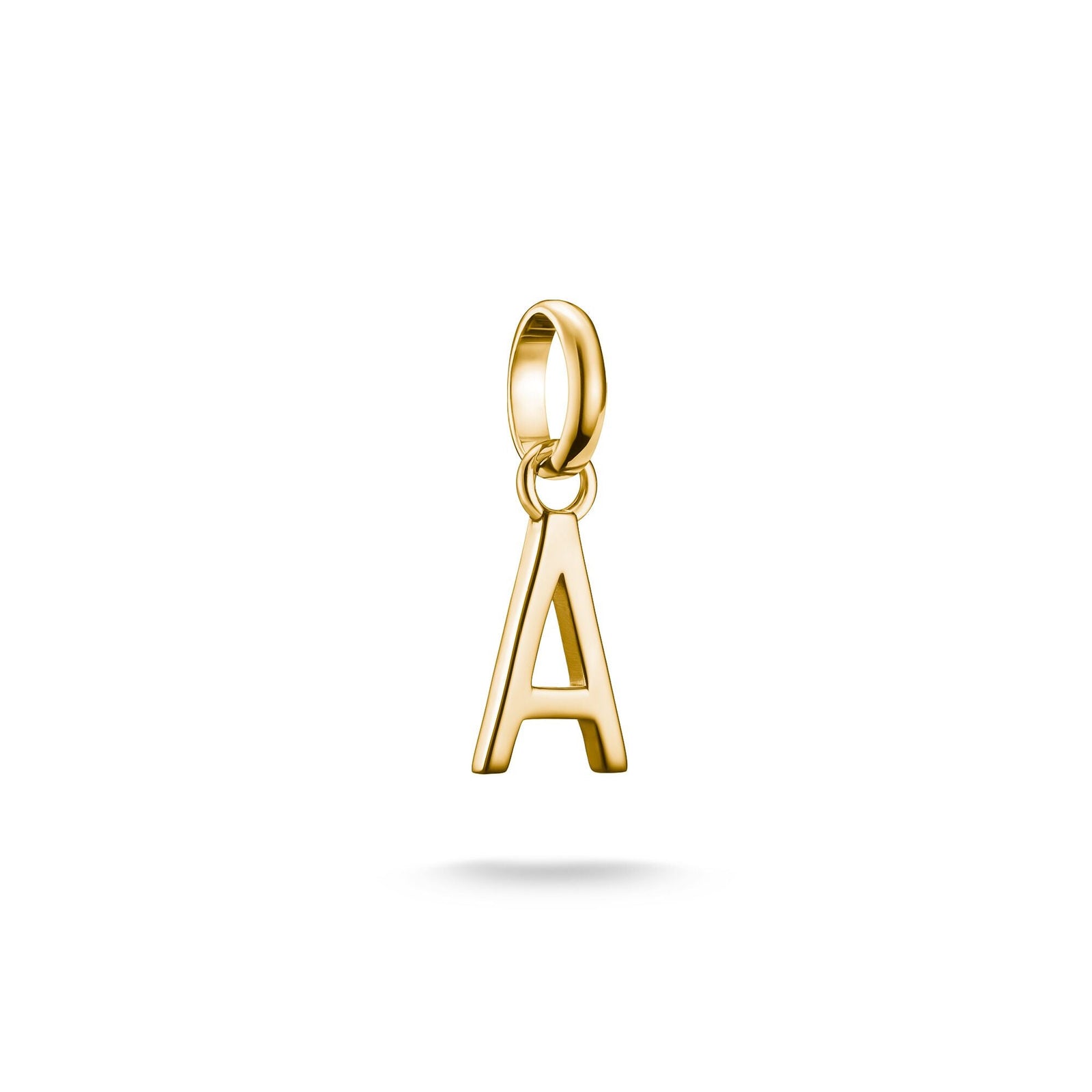 THOMAS SABO Connect Charm letter A Gold - B & S Lyncris Jewellers
