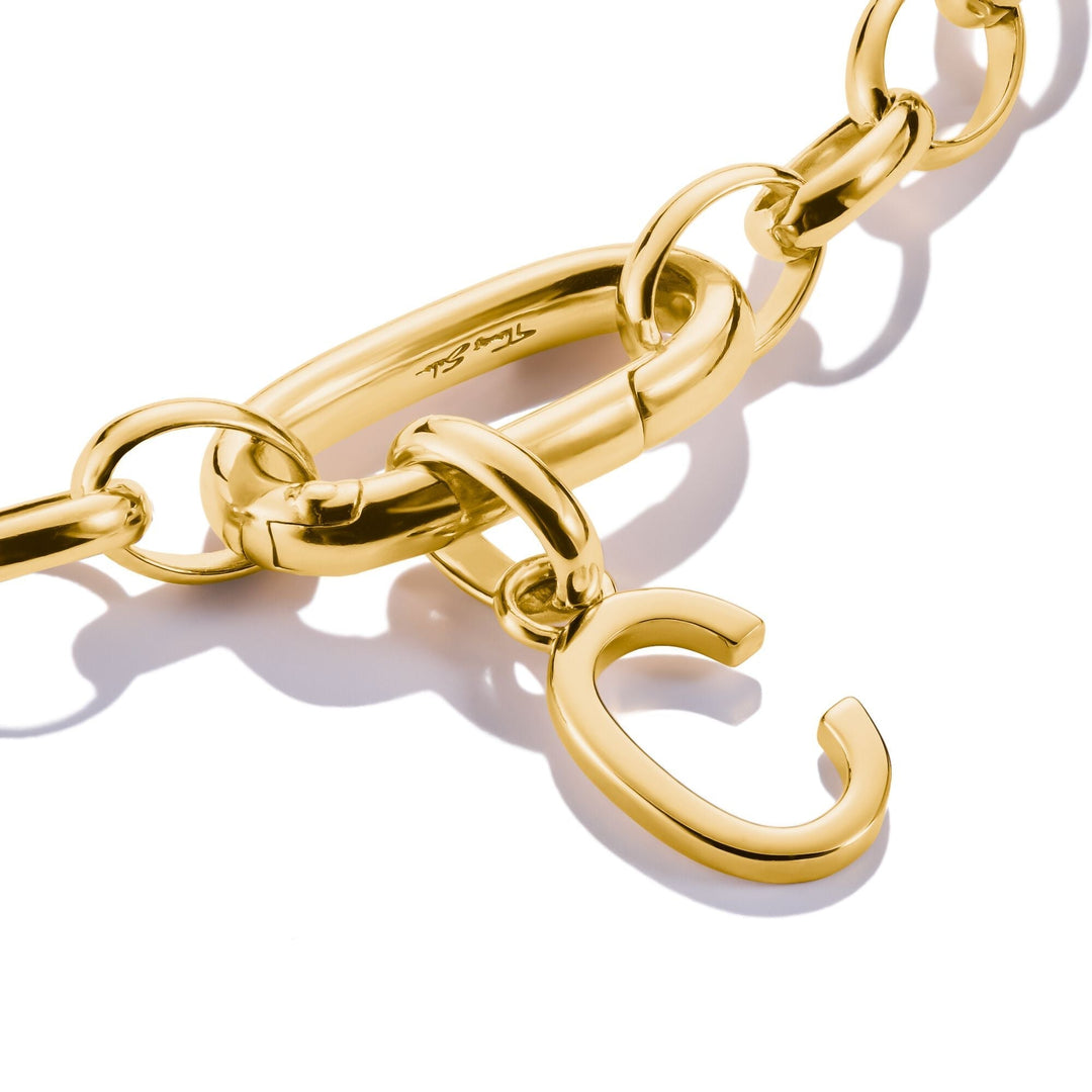 THOMAS SABO Connect Charm letter C Gold