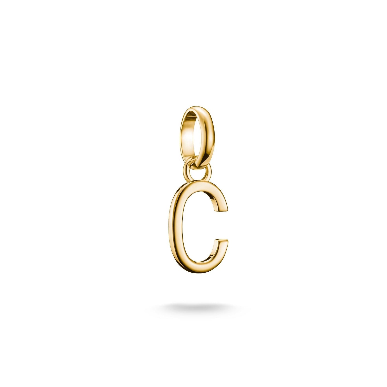 THOMAS SABO Connect Charm letter C Gold - B & S Lyncris Jewellers