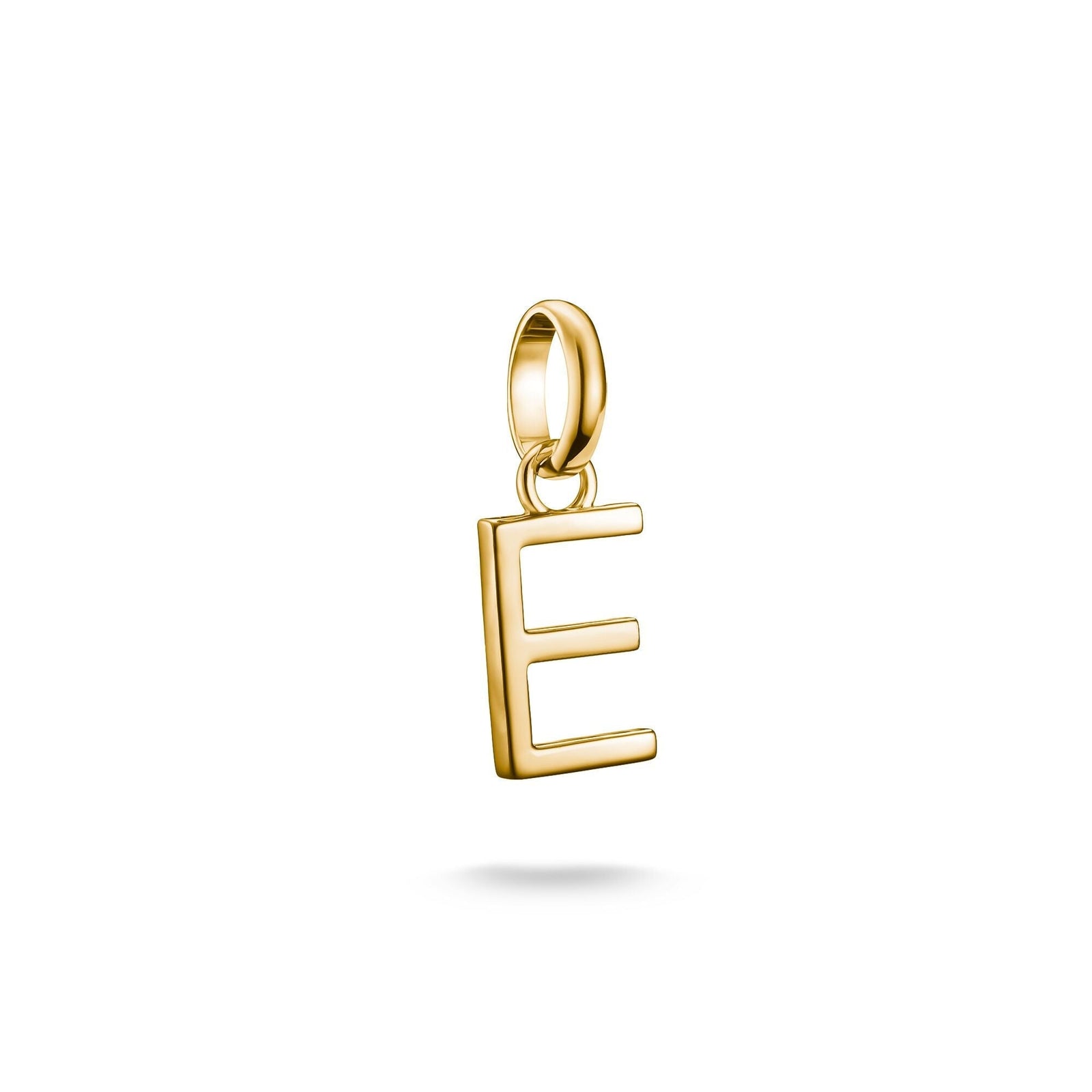 THOMAS SABO Connect Charm letter E Gold - B & S Lyncris Jewellers