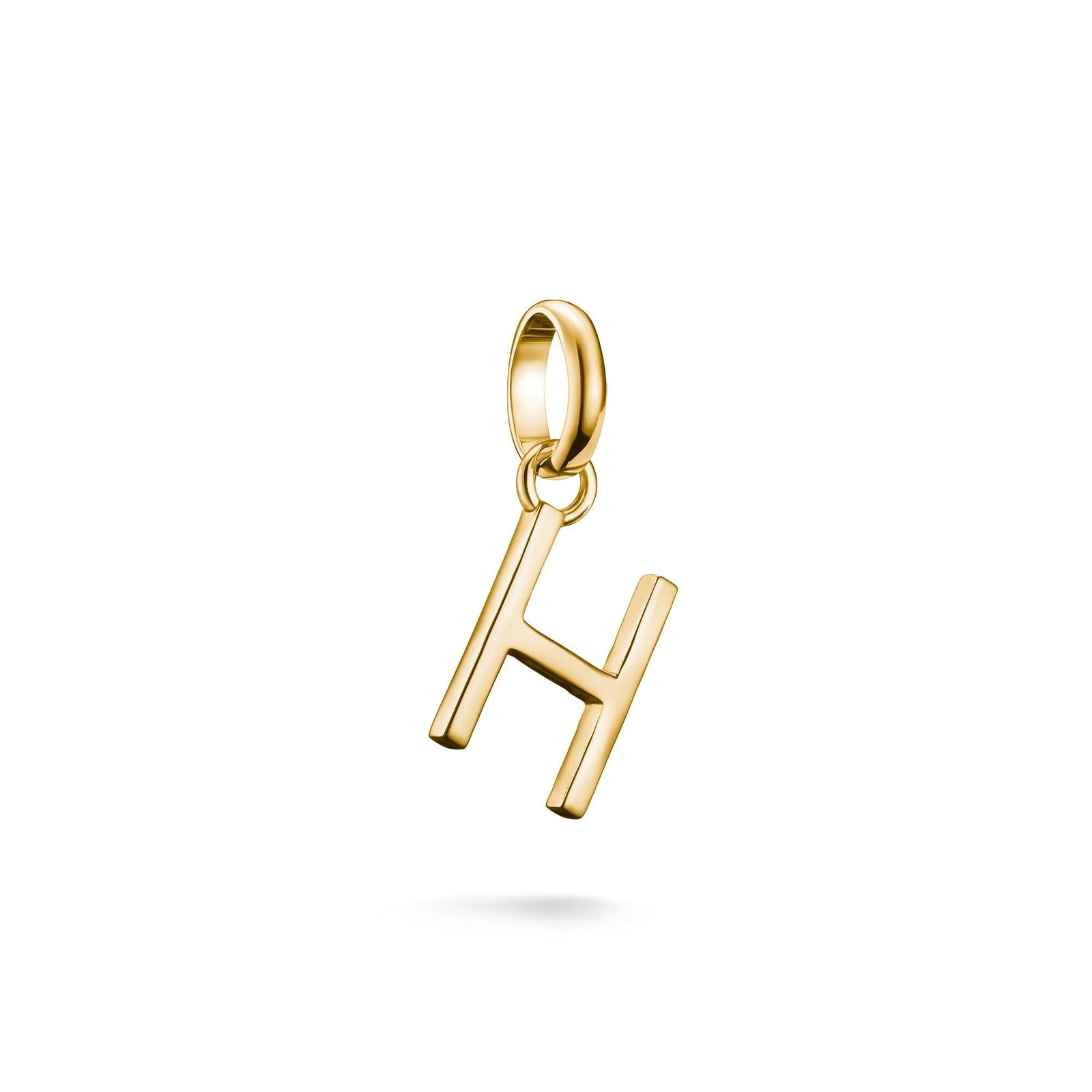 THOMAS SABO Connect Charm letter H Gold - B & S Lyncris Jewellers