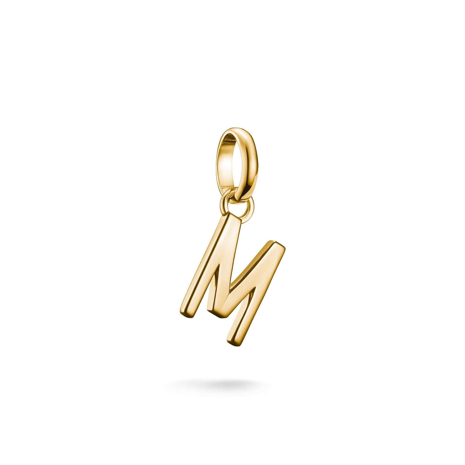 THOMAS SABO Connect Charm letter M Gold - B & S Lyncris Jewellers