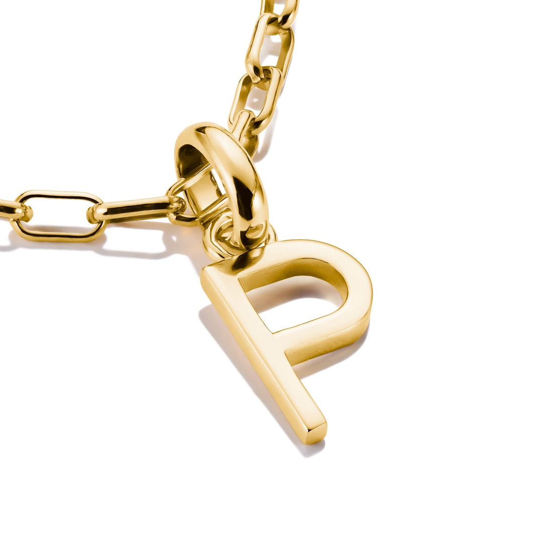 THOMAS SABO Connect Charm letter P Gold