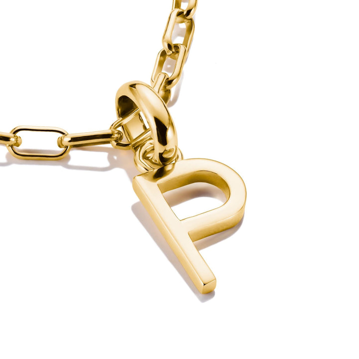 THOMAS SABO Connect Charm letter P Gold