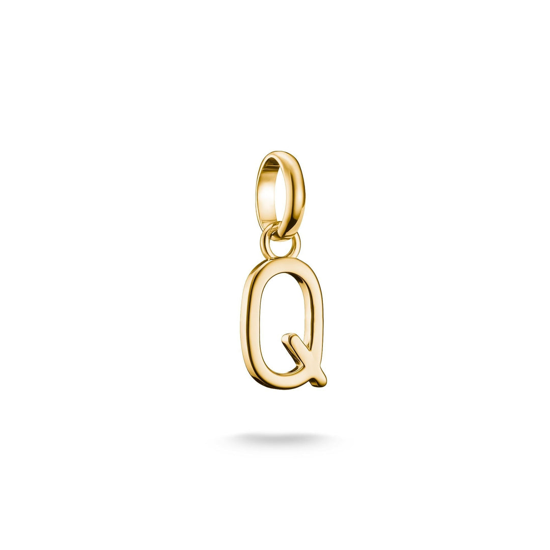 THOMAS SABO Connect Charm letter Q Gold