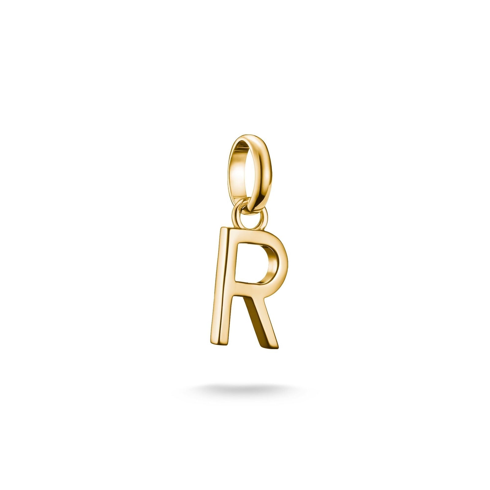 THOMAS SABO Connect Charm letter R Gold - B & S Lyncris Jewellers