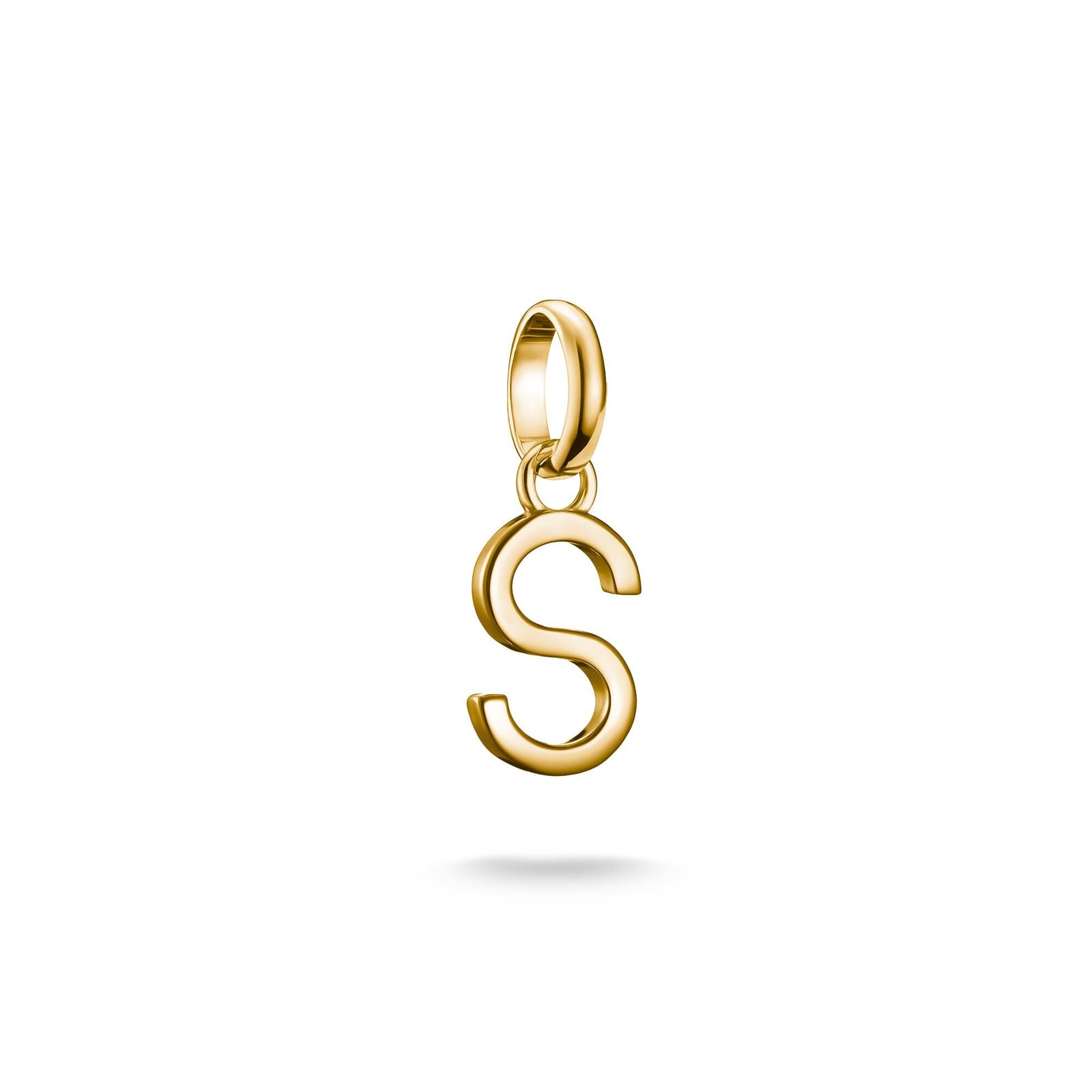 THOMAS SABO Connect Charm letter S Gold - B & S Lyncris Jewellers