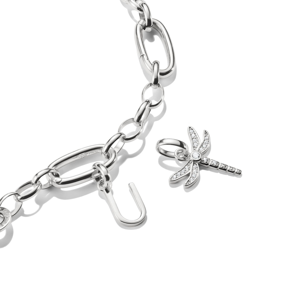 THOMAS SABO Connect Charm letter U Silver