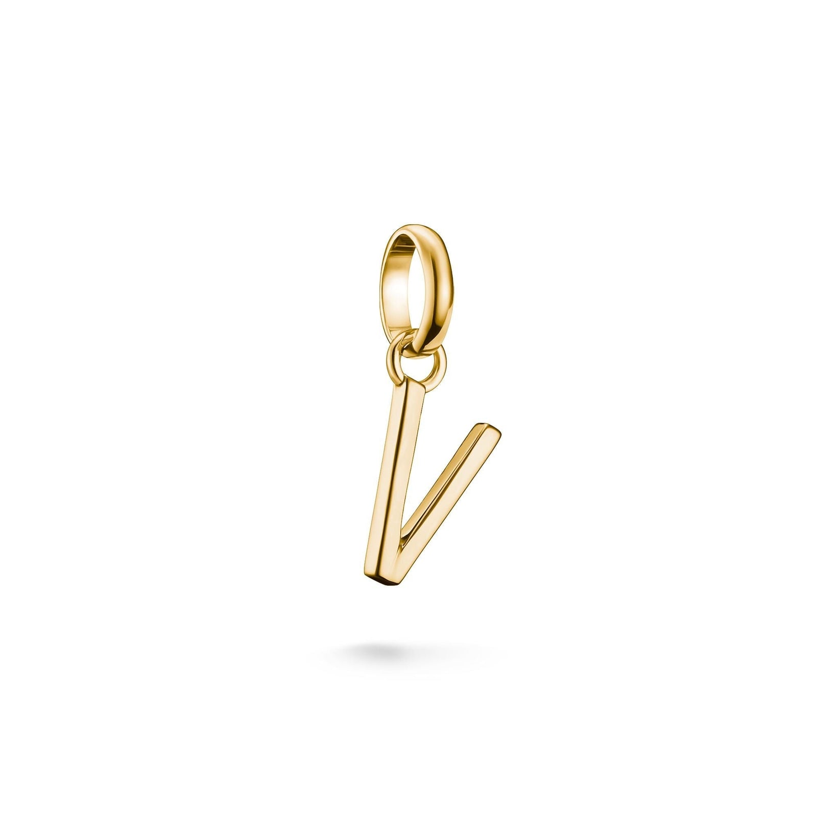THOMAS SABO Connect Charm letter V Gold - B & S Lyncris Jewellers