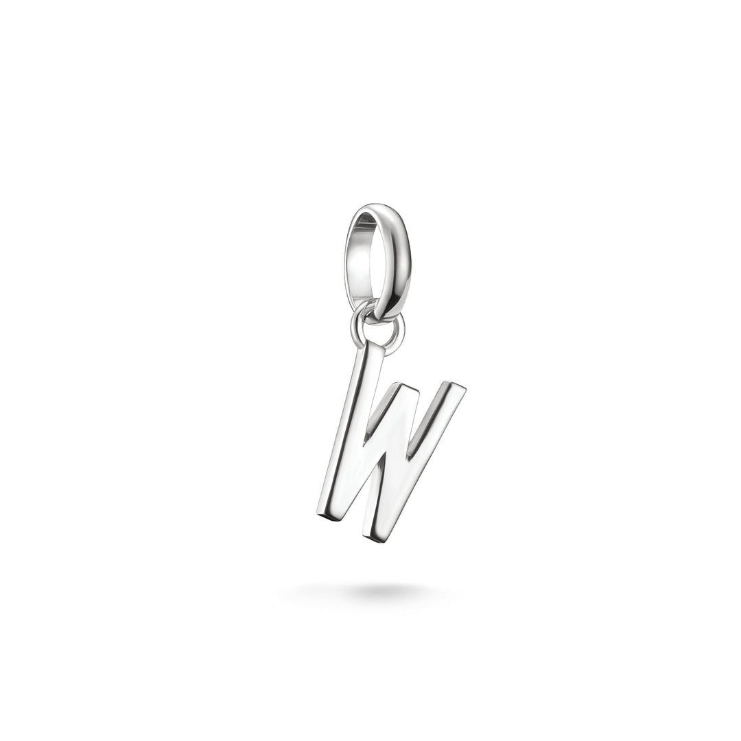 THOMAS SABO Connect Charm letter W Silver